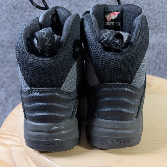 Red Wing Tradeswoman Work Boots Womens Size 7 Black Safety Toe Waterproof - Picture 4 of 8